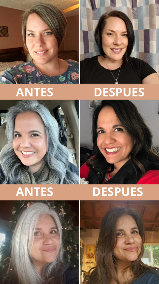 CanasOff® – Recupera tu color natural y adiós a las canas en minutos!