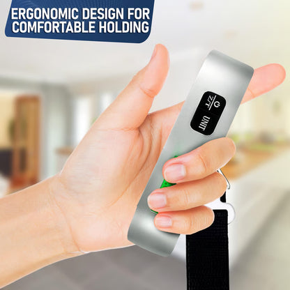 Balanza Digital Portátil para Maletas ✈️⚖️