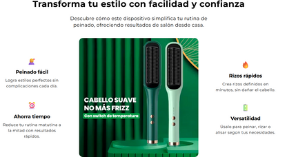 Cepillo Orgánico Peinayriza: Desenreda, Acondiciona y Da Brillo para Todo Tipo de Cabello