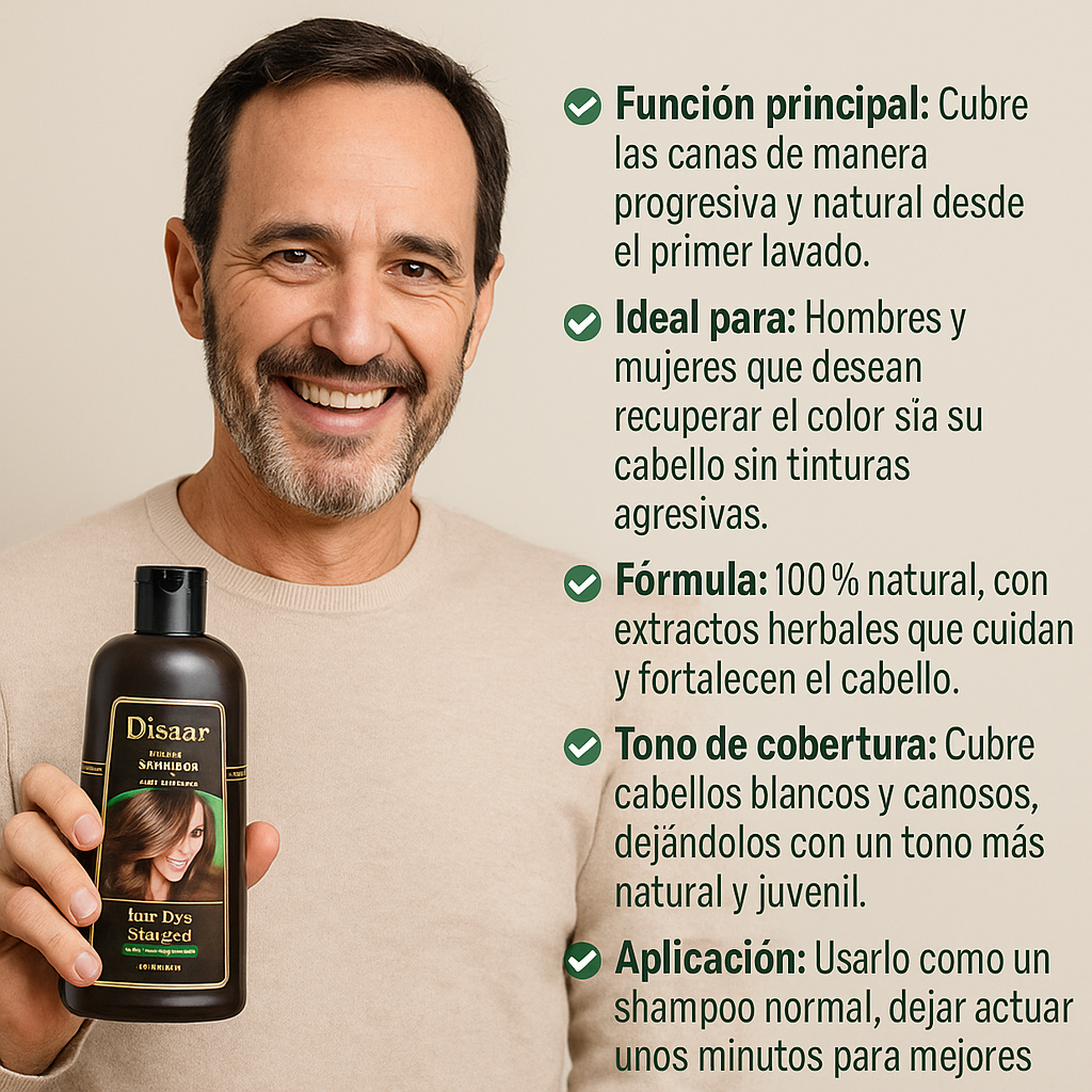 CanasOff® – Recupera tu color natural y adiós a las canas en minutos!