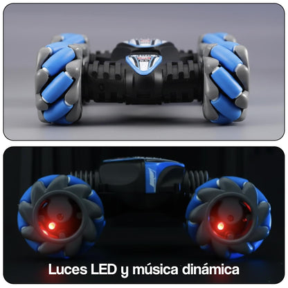 🚗 TWISTER WHEELS 4x4 – ¡El Auto Acrobático Que Obedece Tus Gestos! 🖐️ Giros 360°, Luces LED y Diversión Sin Límites.